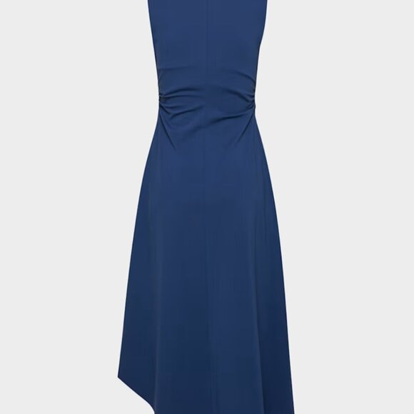 NWT Aritzia BABATON Swing Dress Byron Blue L - Picture 8 of 9